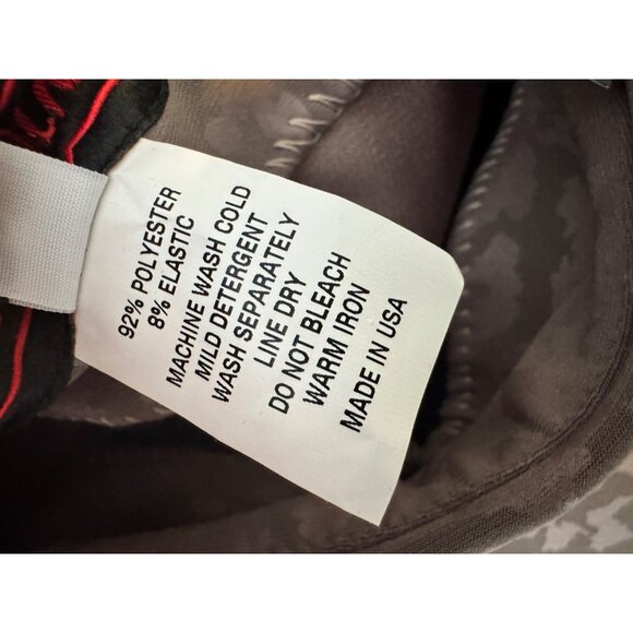 Krazy Larry Microfiber Dress Pants Size 2 Pull On Brown Print NWT Stretchy Slim - Picture 5 of 8